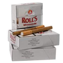 Rolls Exclusive White 4,20 € 7 Rolls Exclusive White 4,20 € -Tabakwaren Rolls white zigarillos gross