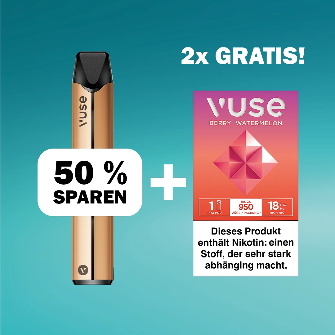 Vuse Pro Smart Device + 2 Gratis Pods 3 Vuse Pro Smart Device + 2 Gratis Pods