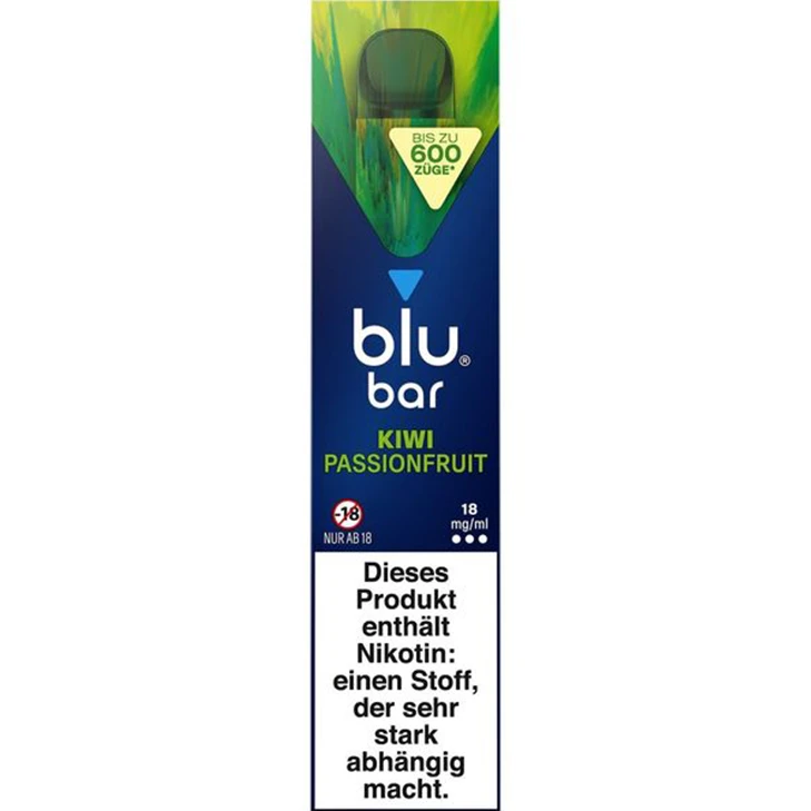 Blu Bar Kiwi Passionfruit 18 Mg/ml 3 Blu Bar Kiwi Passionfruit 18 Mg/ml