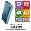 Glo Hyper X2 Air Light Tea + Gratis Veo Sticks 1 Glo Hyper X2 Air Light Tea + Gratis Veo Sticks -Tabakwaren glo hyper air light tea mit gratis sticks