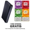 Glo Hyper X2 Air Moonless Black + Gratis Veo Sticks 1 Glo Hyper X2 Air Moonless Black + Gratis Veo Sticks -Tabakwaren glo hyper air moonless black mit gratis sticks