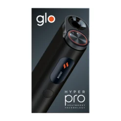 Glo Hyper Pro Obsidian Black 11 Glo Hyper Pro Obsidian Black -Tabakwaren glo hyper pro verpackung frontal schwarz
