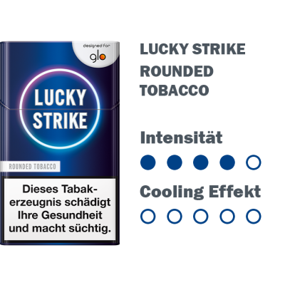 Lucky Strike Rounded Tobacco 3 Lucky Strike Rounded Tobacco