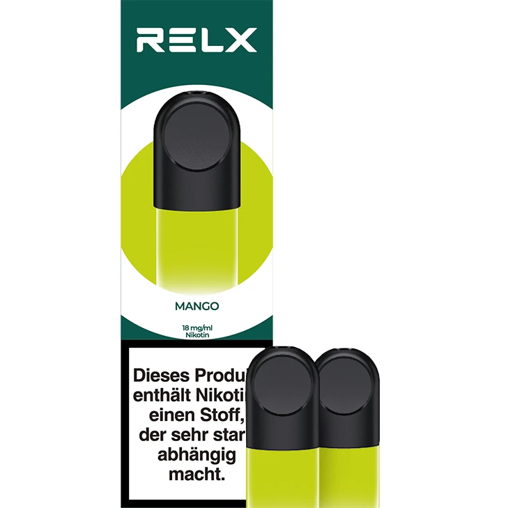 Relx Pod Mango / Golden Slice 2 X 18 Mg/ml 3 Relx Pod Mango / Golden Slice 2 X 18 Mg/ml