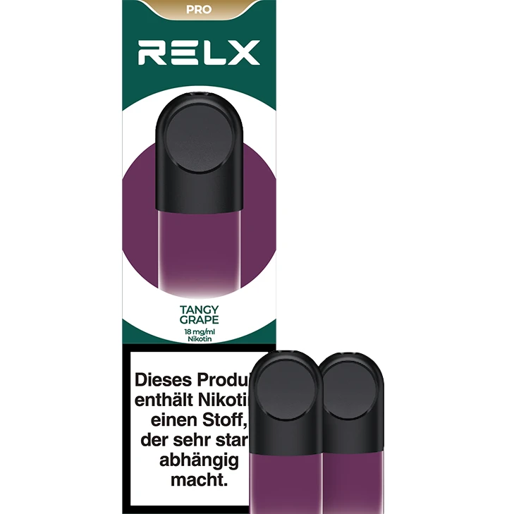 Relx Pod Pro Tangy Grape / Tangy Purple 2 X 18 Mg/ml 3 Relx Pod Pro Tangy Grape / Tangy Purple 2 X 18 Mg/ml