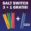 Salt Switch Vape 3 + 1 Gratis 2 Salt Switch Vape 3 + 1 Gratis -Tabakwaren salt switch 3 1 aktion paket 2