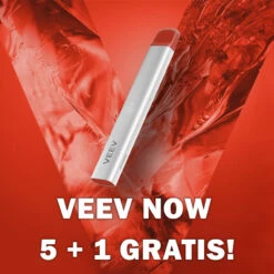 VEEV Now Strawberry 5 + 1