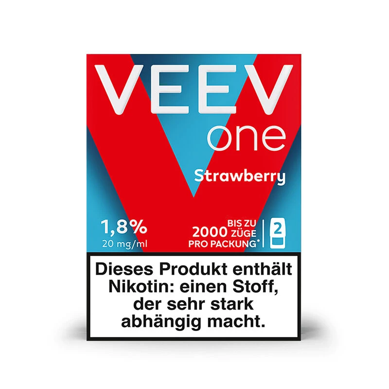 VEEV One Pods Strawberry Multipack 10 Stück 4 VEEV One Pods Strawberry Multipack 10 Stück – Bild 2