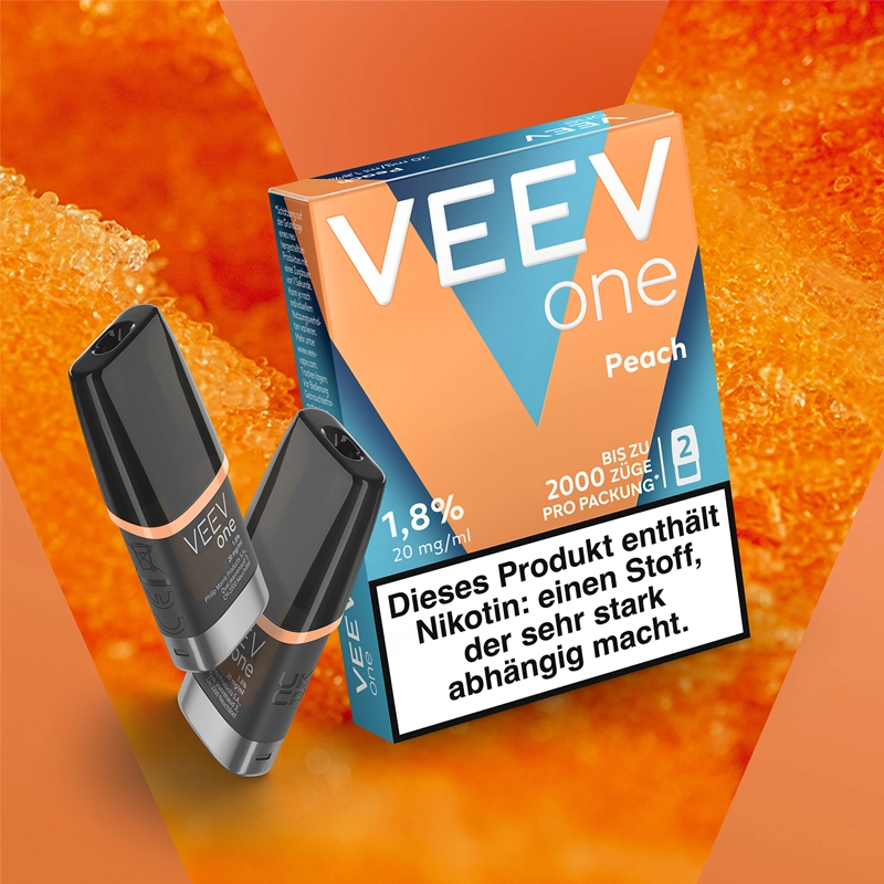 VEEV ONE PODS PEACH 4 VEEV ONE PODS PEACH – Bild 2
