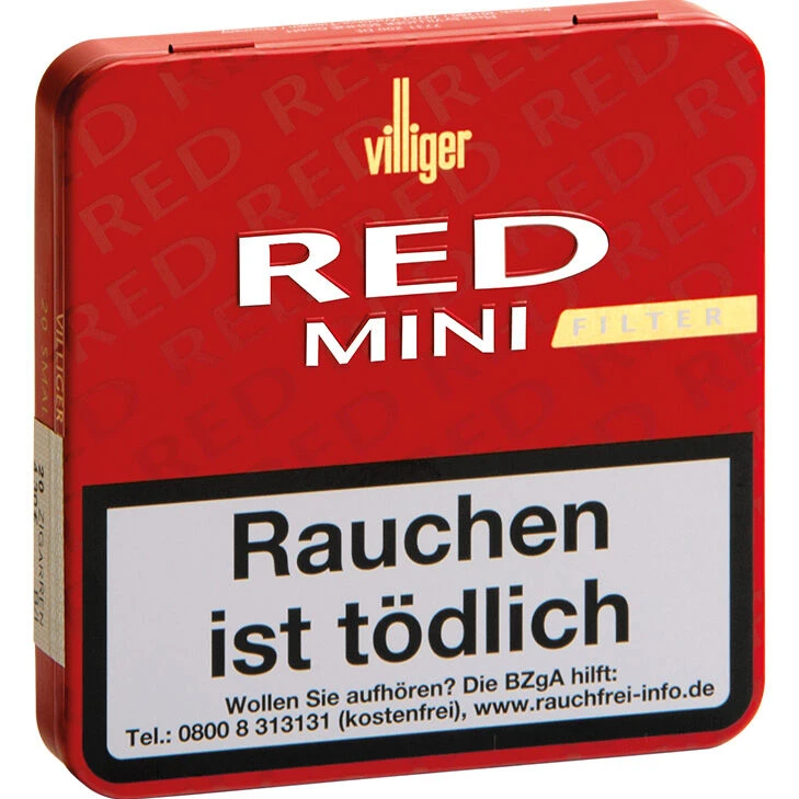 Villiger Red Mini Filter 4 Villiger Red Mini Filter – Bild 2
