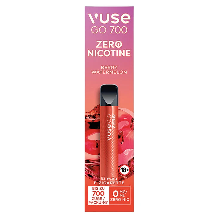 Vuse Go 700 Berry Watermelon 0mg Einweg E-Zigarette 5 Vuse Go 700 Berry Watermelon 0mg Einweg E-Zigarette – Bild 3