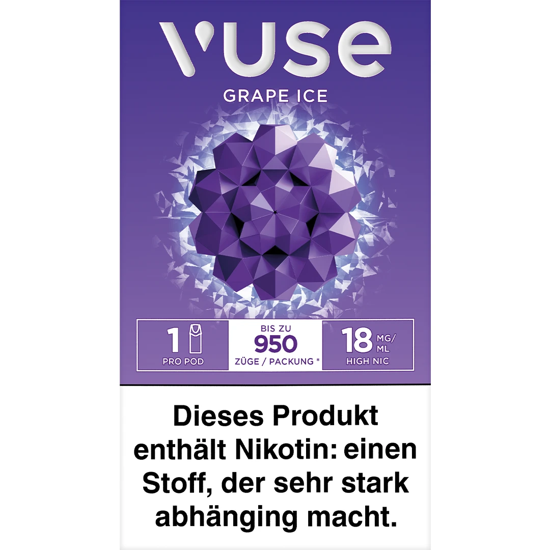 Vuse Pro Pod Grape Ice 18 Mg/ml 3 Vuse Pro Pod Grape Ice 18 Mg/ml