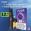 1 Vuse Pro Smart + 1 Vuse Flavour Grape Ice Gratis 1 1 Vuse Pro Smart + 1 Vuse Flavour Grape Ice Gratis -Tabakwaren vuse pro smart 1 cap grape ice