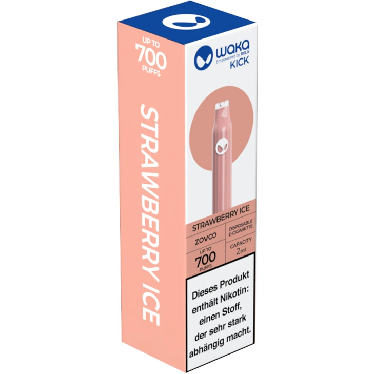 Waka Klic Strawberry Ice 20 Mg/ml 3 Waka Klic Strawberry Ice 20 Mg/ml